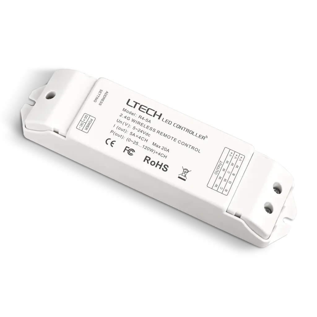 LTECH RF receiver CV 4x5A - R4-5A