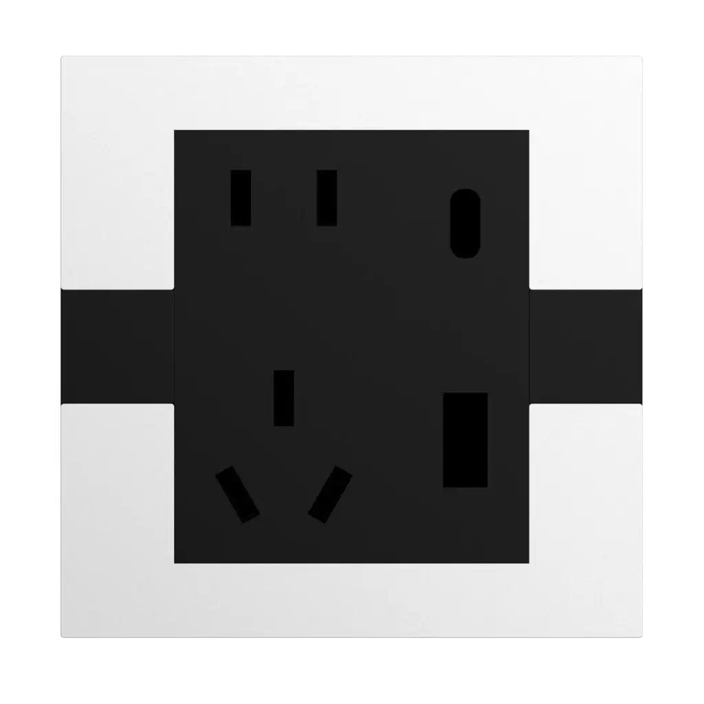 [2104395] LTECH Xiaolei Modena series - Socket panel w/ USB and USB-C - GK5T