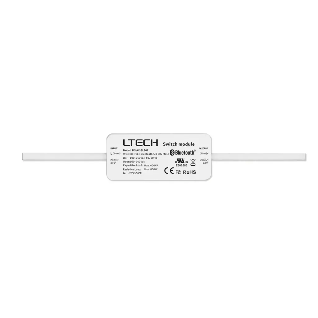 [2103201] LTECH Xiaolei BLE 5.0 Switch relay - RELAY-BLE01