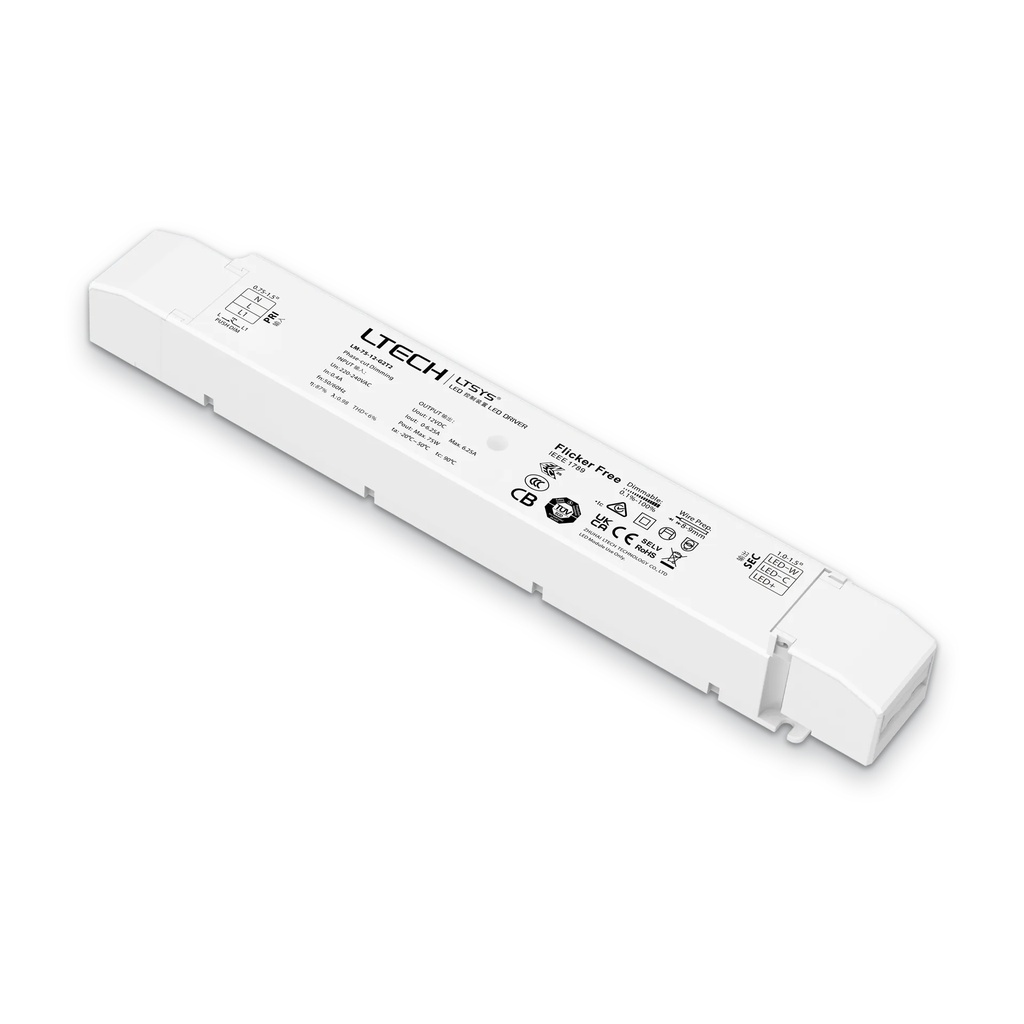 LTECH LED Driver Triac CT 75W 12V - LM-75-12-G2T2