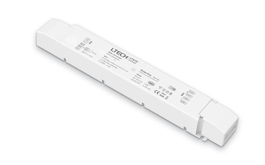 [2281899] LTECH LTSYS Driver CV DALI 2CH 24V 75W - LM-75-24-U2D2