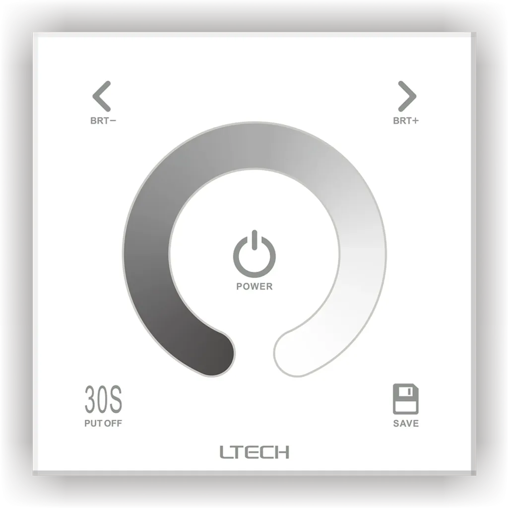 [2254100] LTECH LED Dimmer Touch DMX/RF - DX1