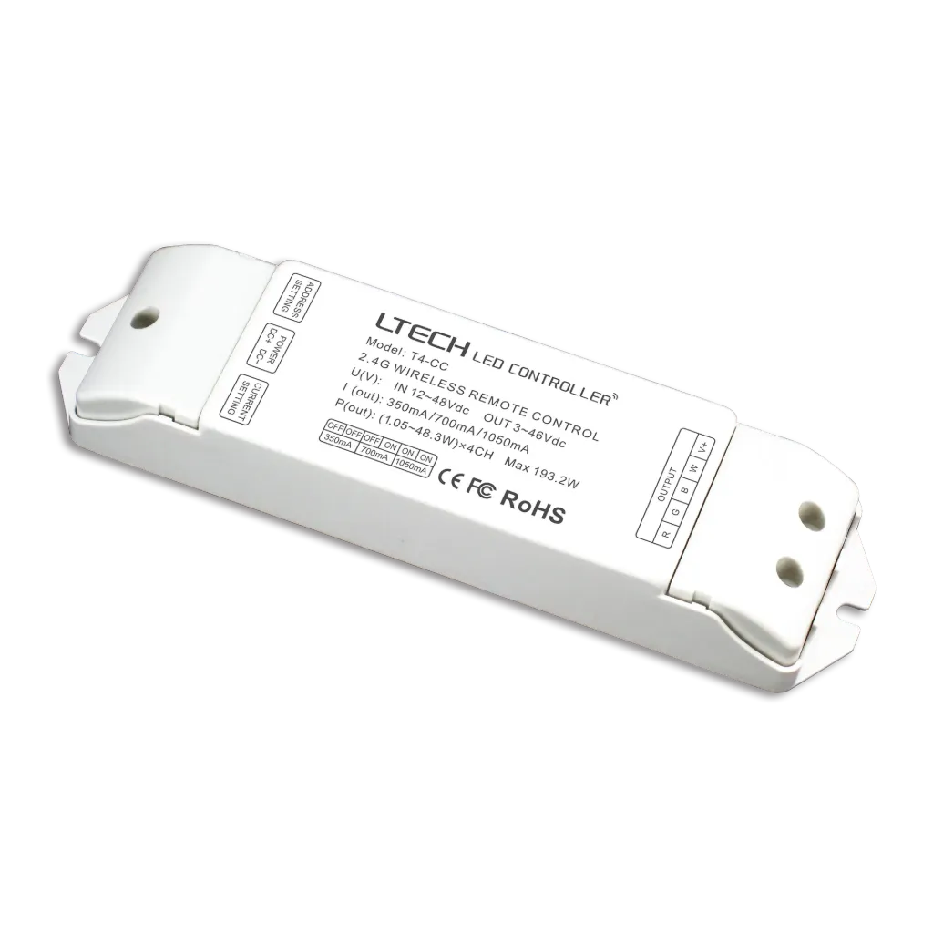LTECH LED Receiver RF 4xCC - T4-CC