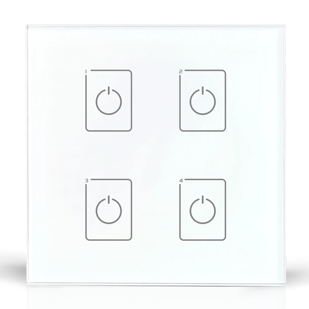 [2268401] LTECH LED Touch Controller DALI 4 Zone - DA4