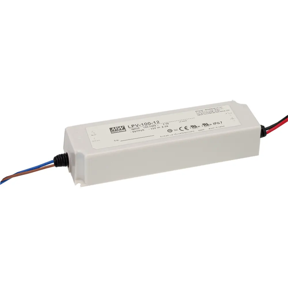 [8340500] Meanwell PSU 12V 100W IP67 - LPV-100-12