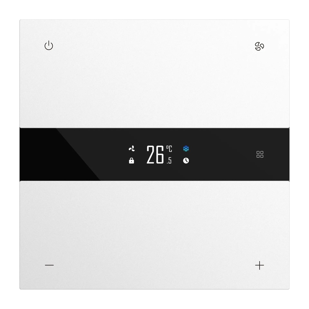 [2104393] LTECH Xiaolei Modena series - Smart Thermostat Panel - G4-TE (Pagani White)