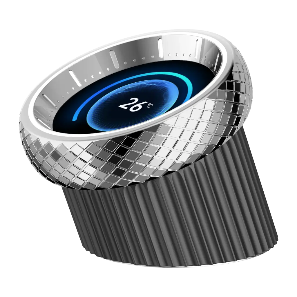 [2104325] LTECH Xiaolei Dubai series - Smart knob - GQ-MAX (Silver)