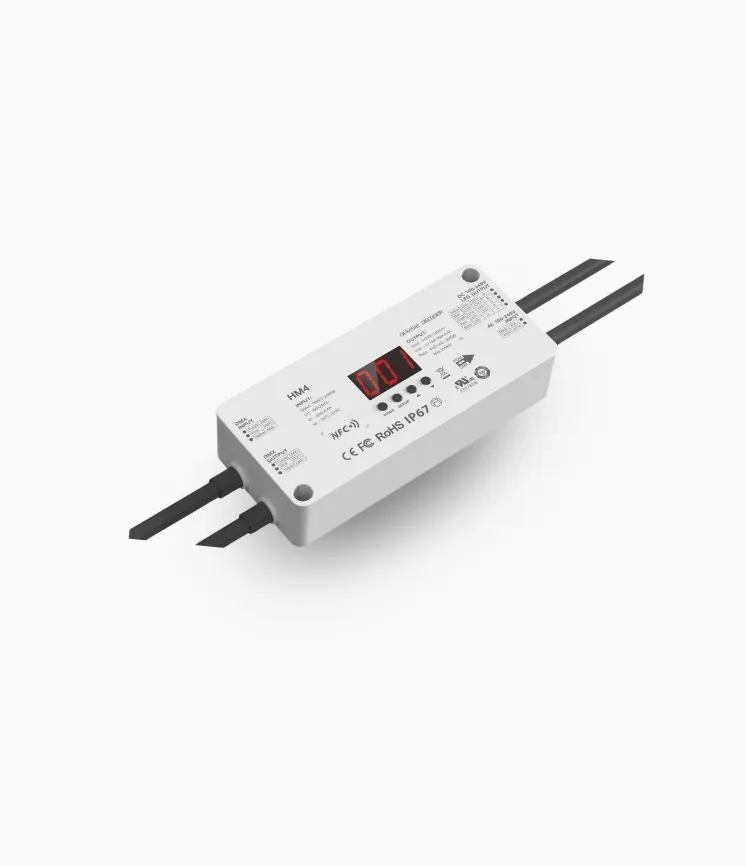 [2264151] LTECH Driver CV DMX/RDM 4CH NFC IP67 - HM4