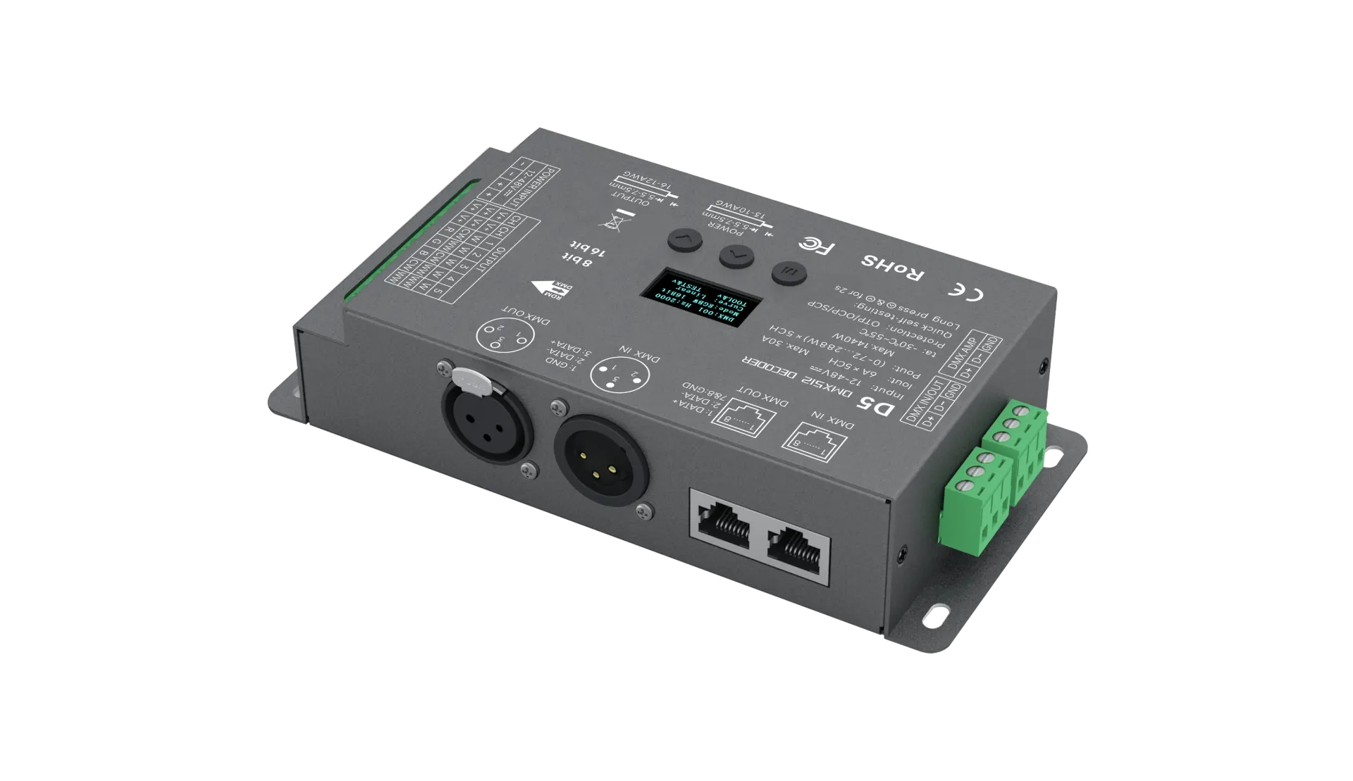 LTECH LTSYS Decoder CV DMX 5CH - D5