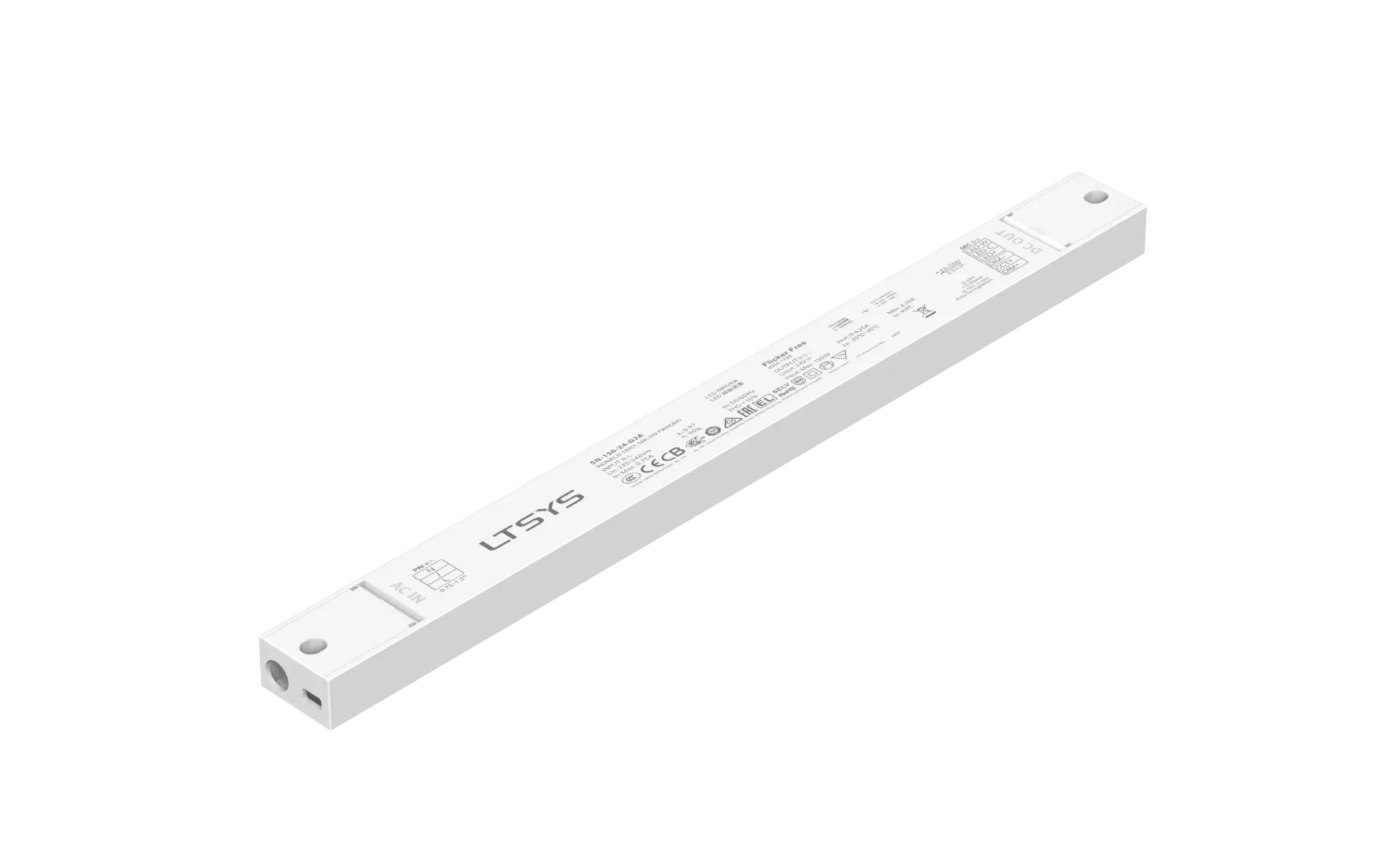 [2833211] LTECH LTSYS Driver CV 0-10V 2CH 24V 150W NFC - SN-150-24-G2AF