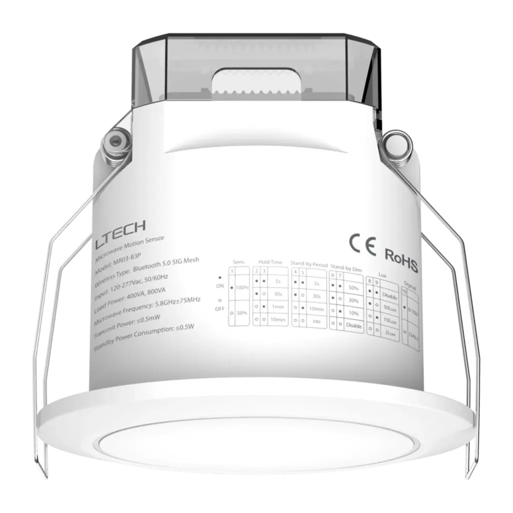 [2103101] LTECH Xiaolei BLE 5.0 Microwave Motion Sensor - MR04-LBS