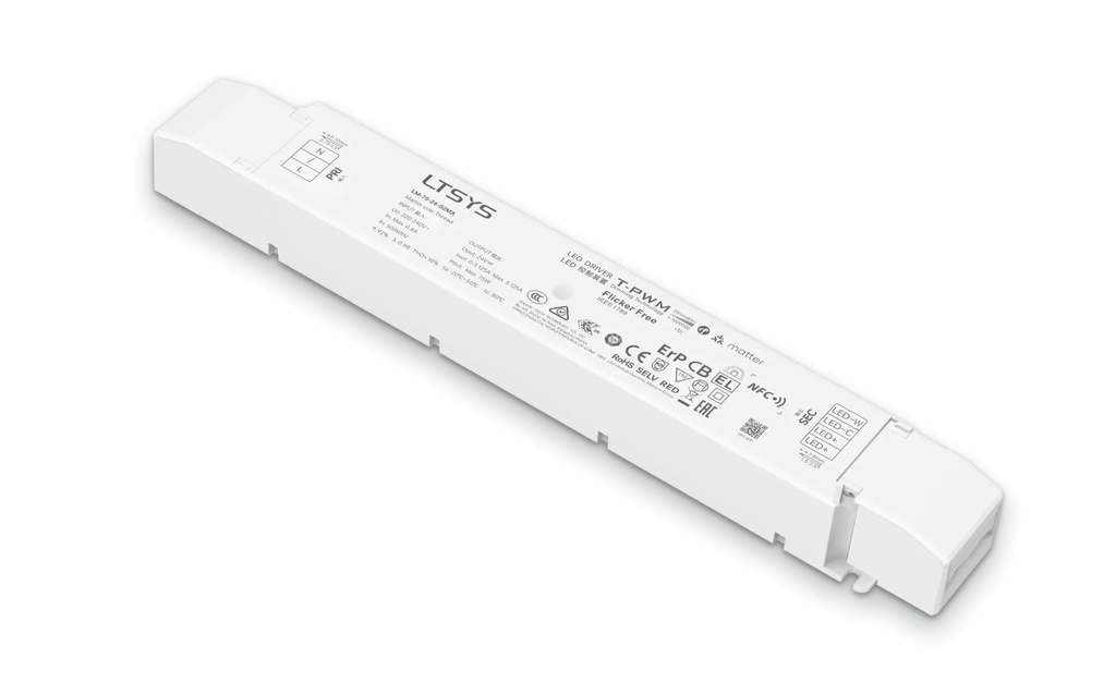 LTECH LTSYS Driver CV Matter 2CH 24V 75W - LM-75-24-G2MA