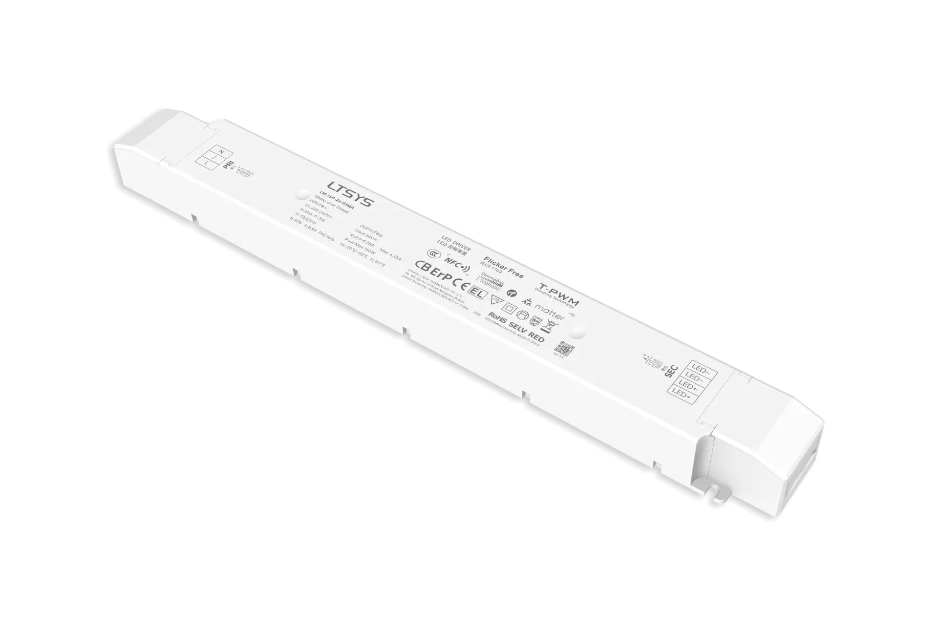 LTECH LTSYS Driver CV Matter 1CH 24V 150W - LM-150-24-G1MA