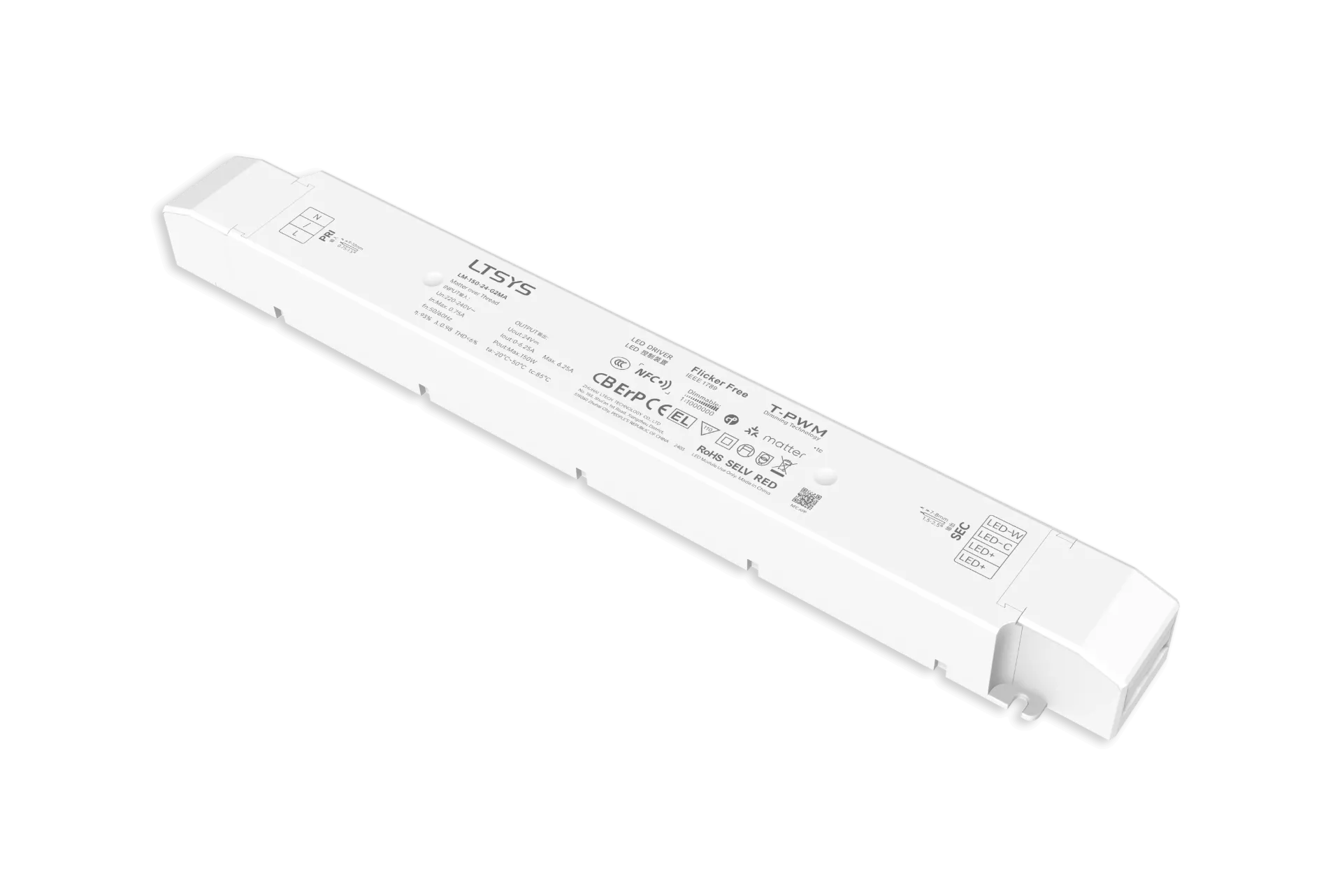 LTECH LTSYS Driver CV Matter 2CH 24V 150W - LM-150-24-G2MA