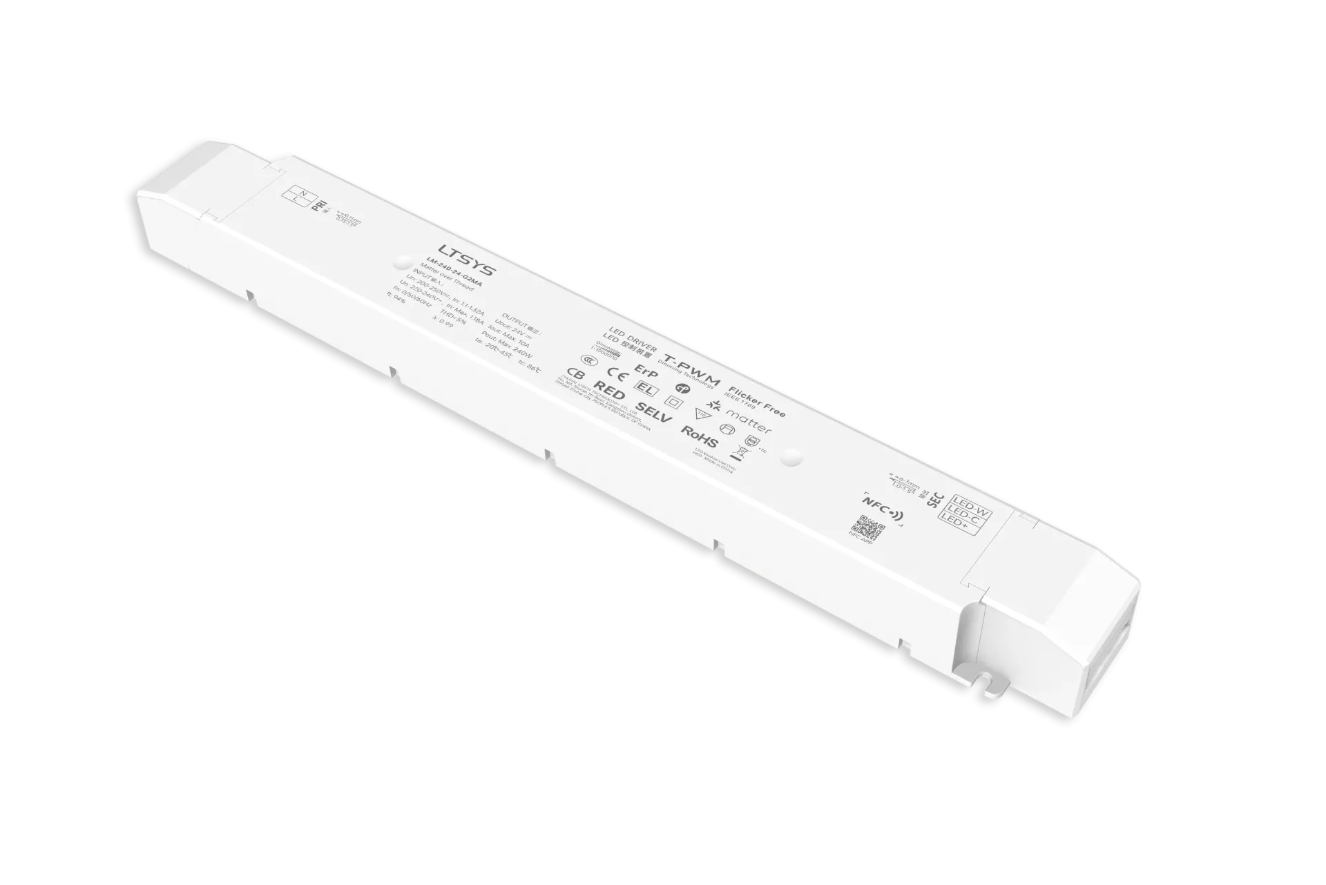 LTECH LTSYS Driver CV Matter 2CH 24V 240W - LM-240-24-G2MA