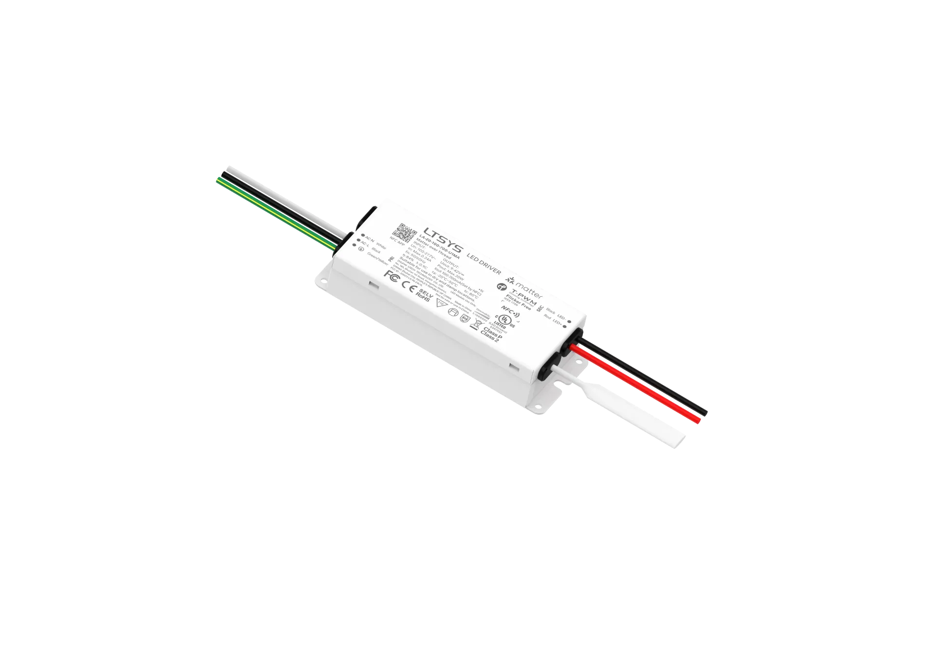 [2400391] LTECH LTSYS Driver CC Matter 1CH 100-700mA 20W - LA-20-100-700-U1MA