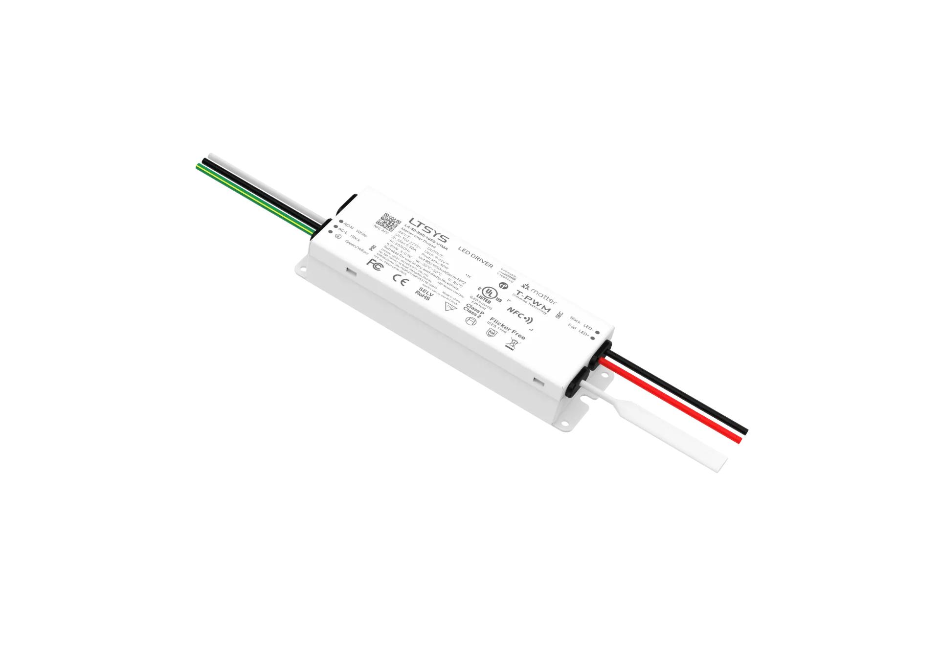 [2400401] LTECH LTSYS Driver CC Matter 1CH 200-1050mA 30W - LA-30-200-1050-U1MA