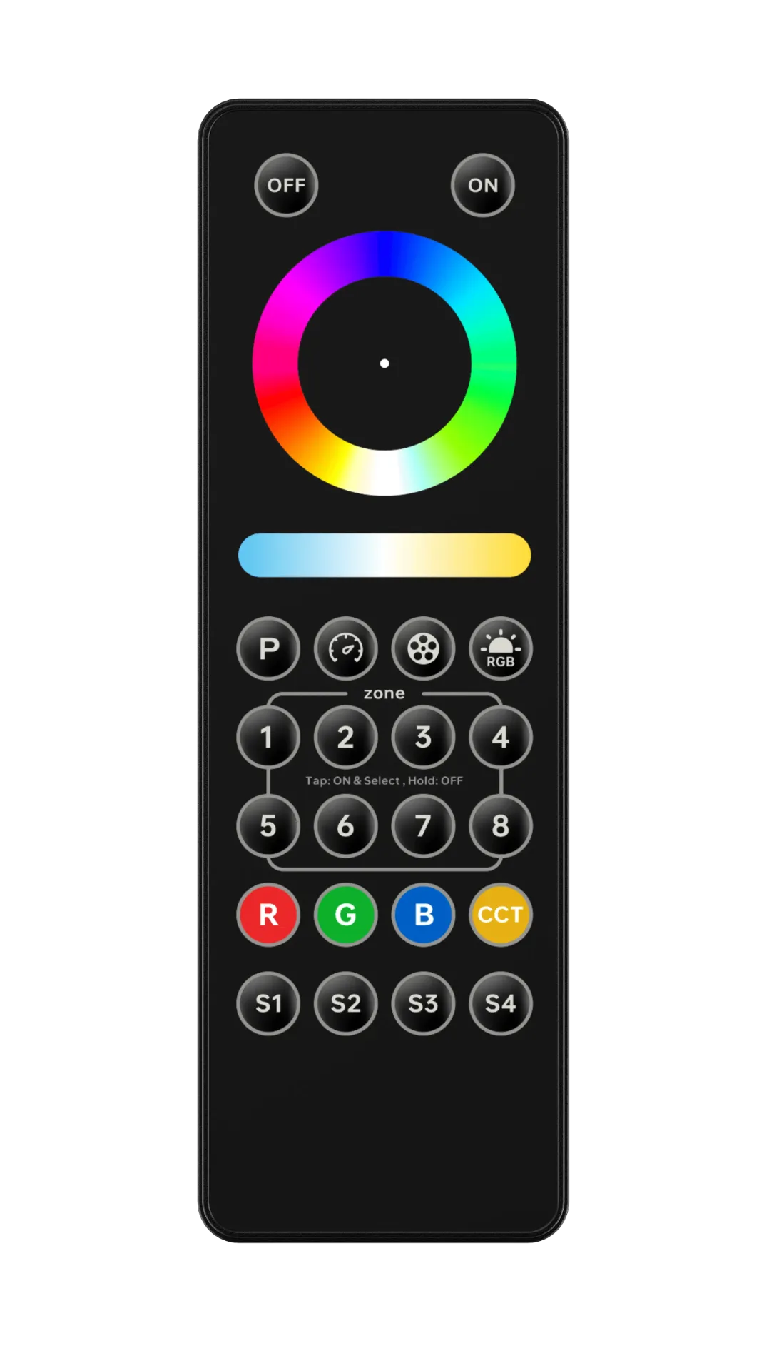 [2284541] LTECH LTSYS RGBCW LED Remote Control - C5E