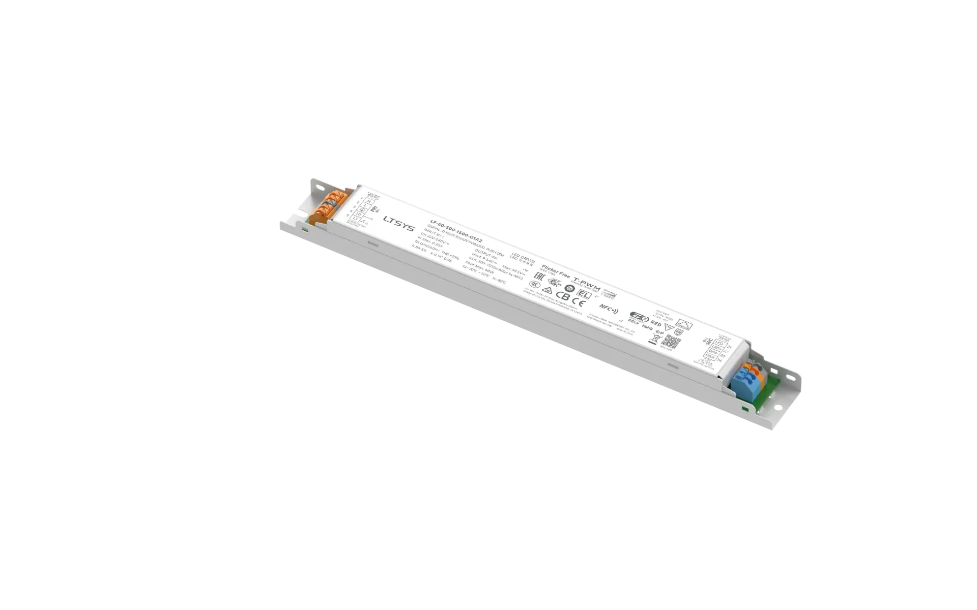 [2852151] LTECH LTSYS Driver CC 0-10V 1CH 500-1500mA 60W - LF-60-500-1500-G1A2