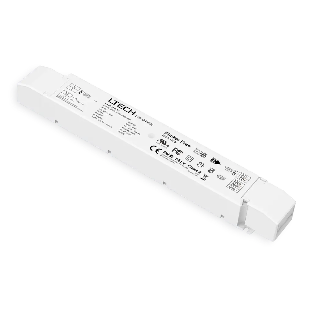 [2281830] LTECH LTSYS Driver CV DMX 1CH 12V 60W - LM-60-12-U1M2