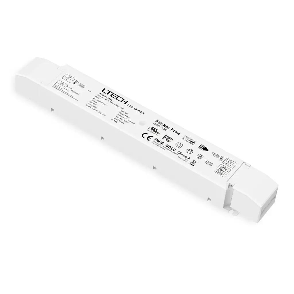 LTECH LTSYS Driver CV DMX 1CH 24V 60W - LM-60-24-U1M2