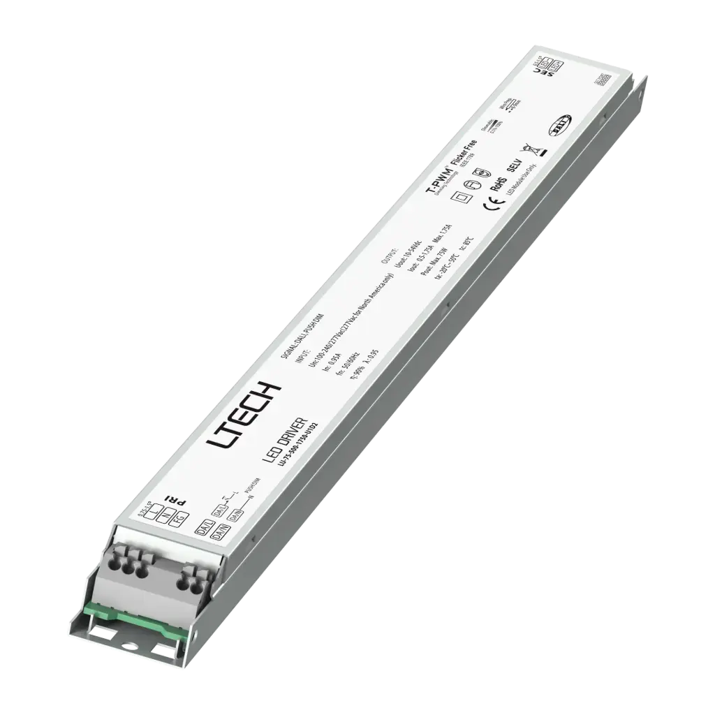 [2826100] LTECH LTSYS Driver CC DALI-2 1CH 500-1750mA 75W UL - LU-75-500-1750-U1D2