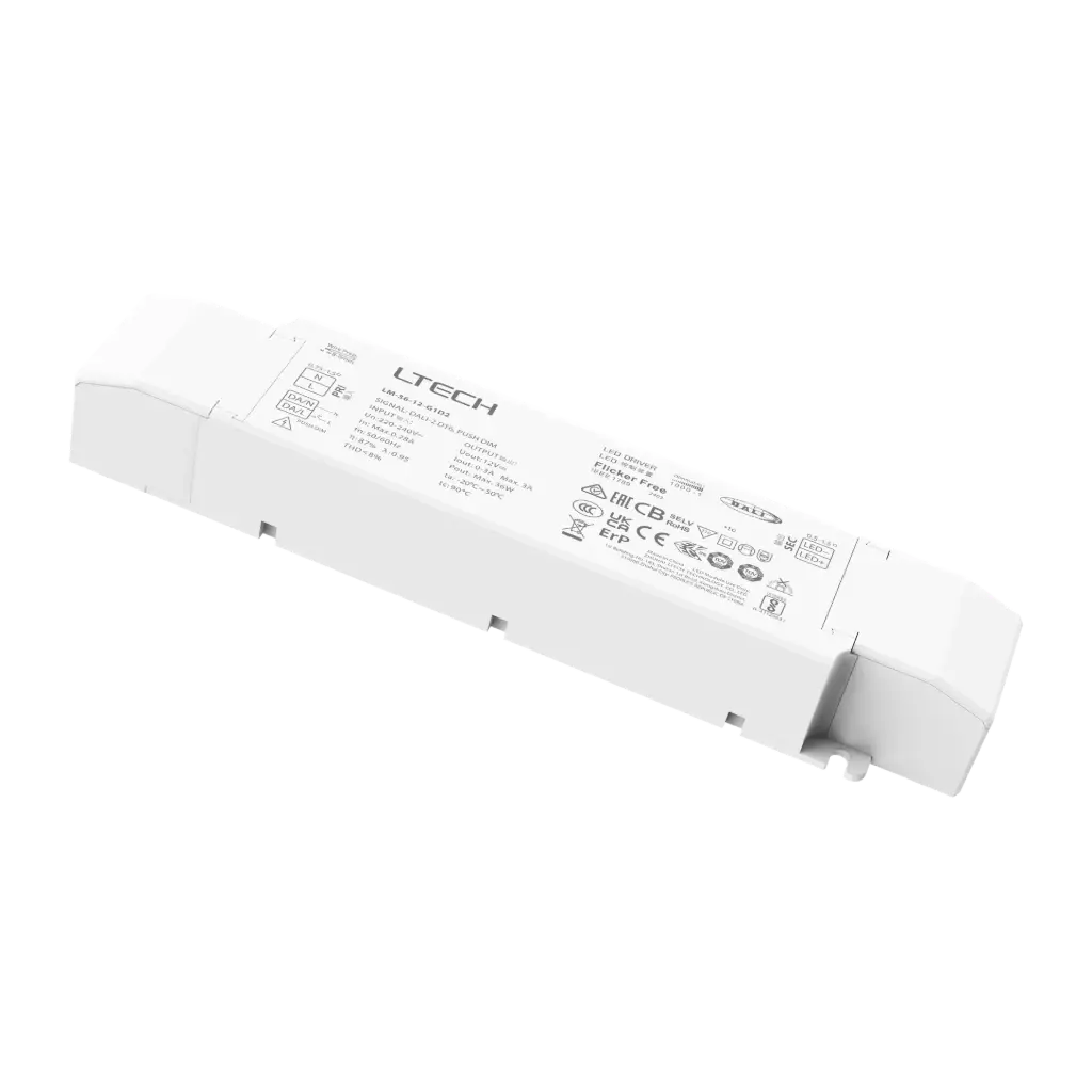 [2850900] LTECH LTSYS Driver CV DALI-2 1CH 12V 36W - LM-36-12-G1D2