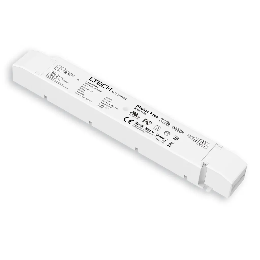 LTECH LTSYS Driver CV DALI 1CH 60W 24V - LM-60-24-U1D2