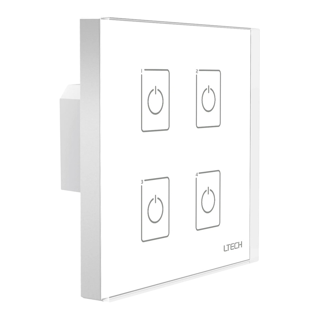 [2268400] LTECH DALI touch panel 4 zone - EDA4