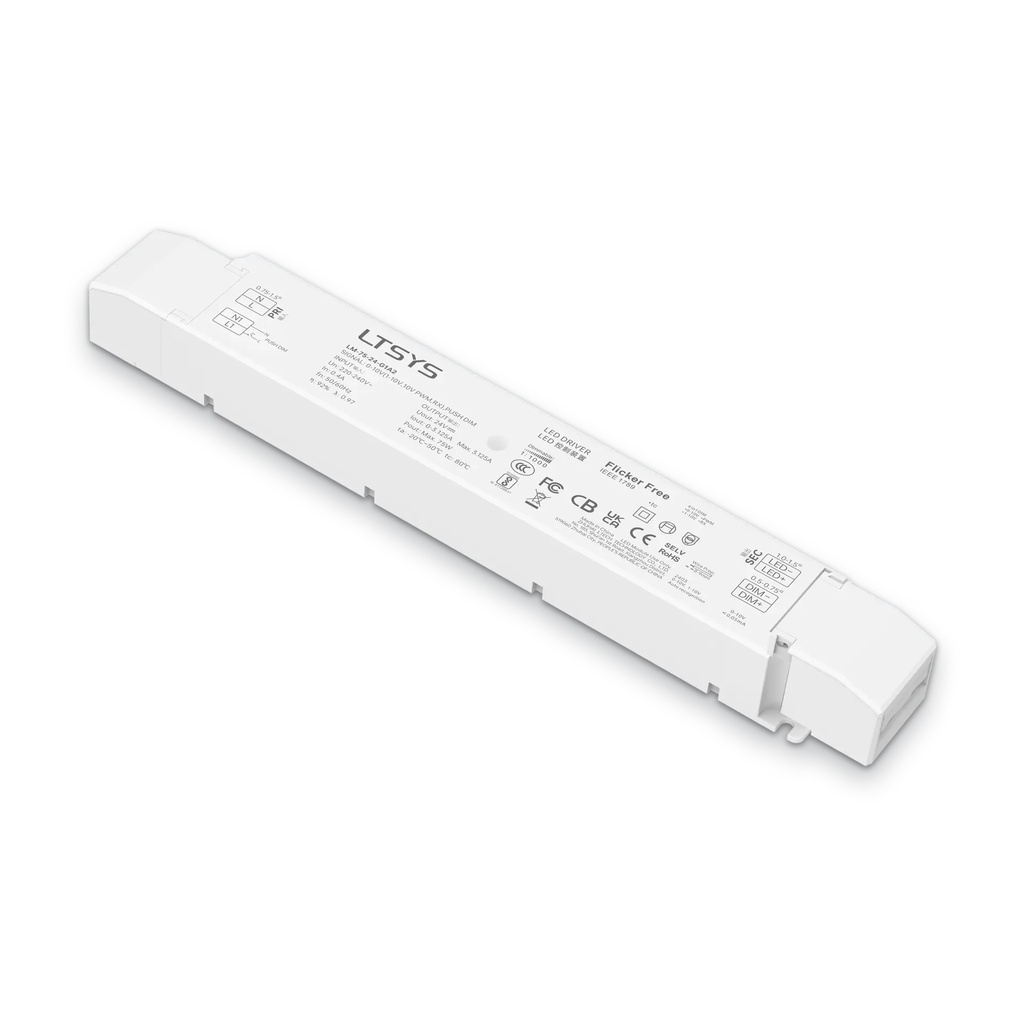 LTECH LTSYS Driver CV 0-10V 1CH 24V 75W - LM-75-24-G1A2