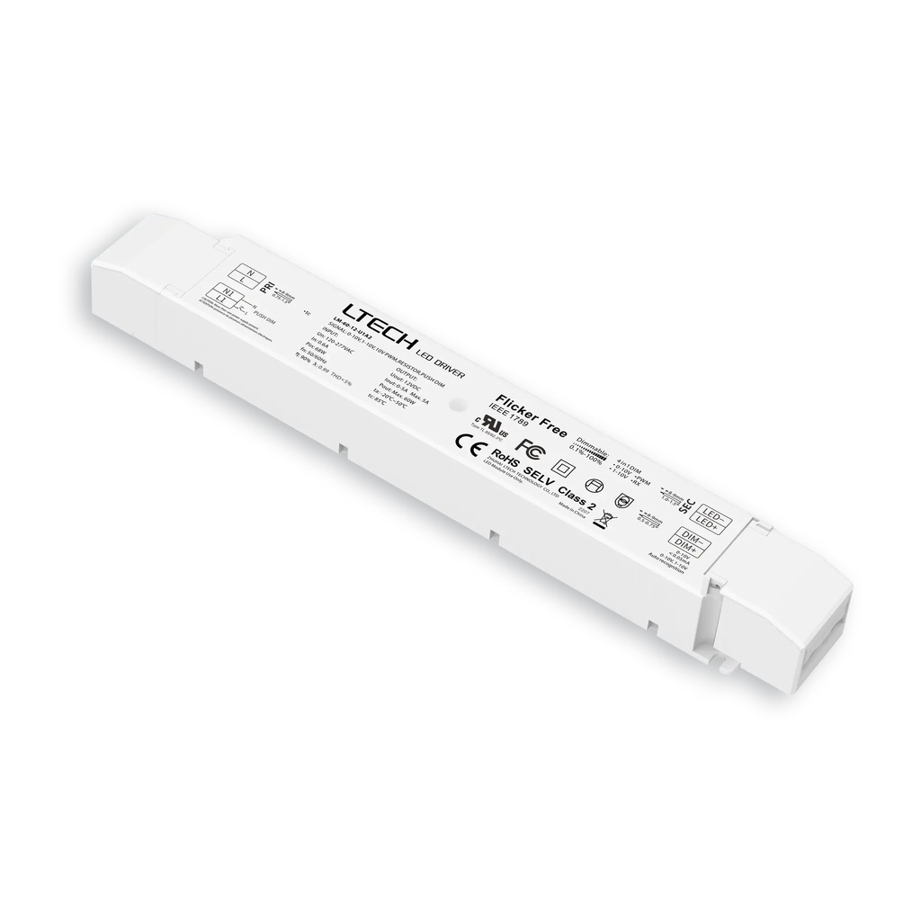 LTECH LTSYS Driver CV 0-10V 1CH 12V 60W - LM-60-12-U1A2