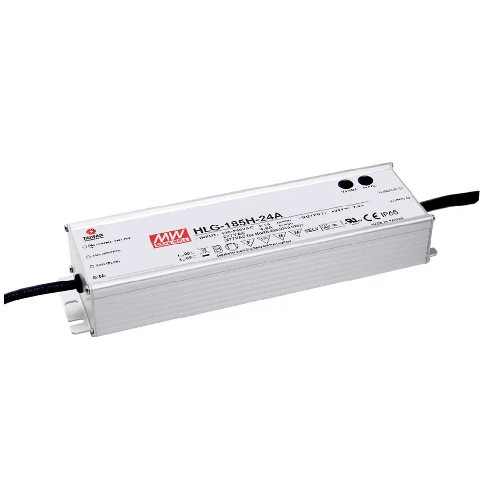 [8441301] Meanwell PSU 24V 187W IP67 - HLG-185H-24