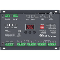 LTECH DMX/RDM LED driver CV 16x3A - LT-916