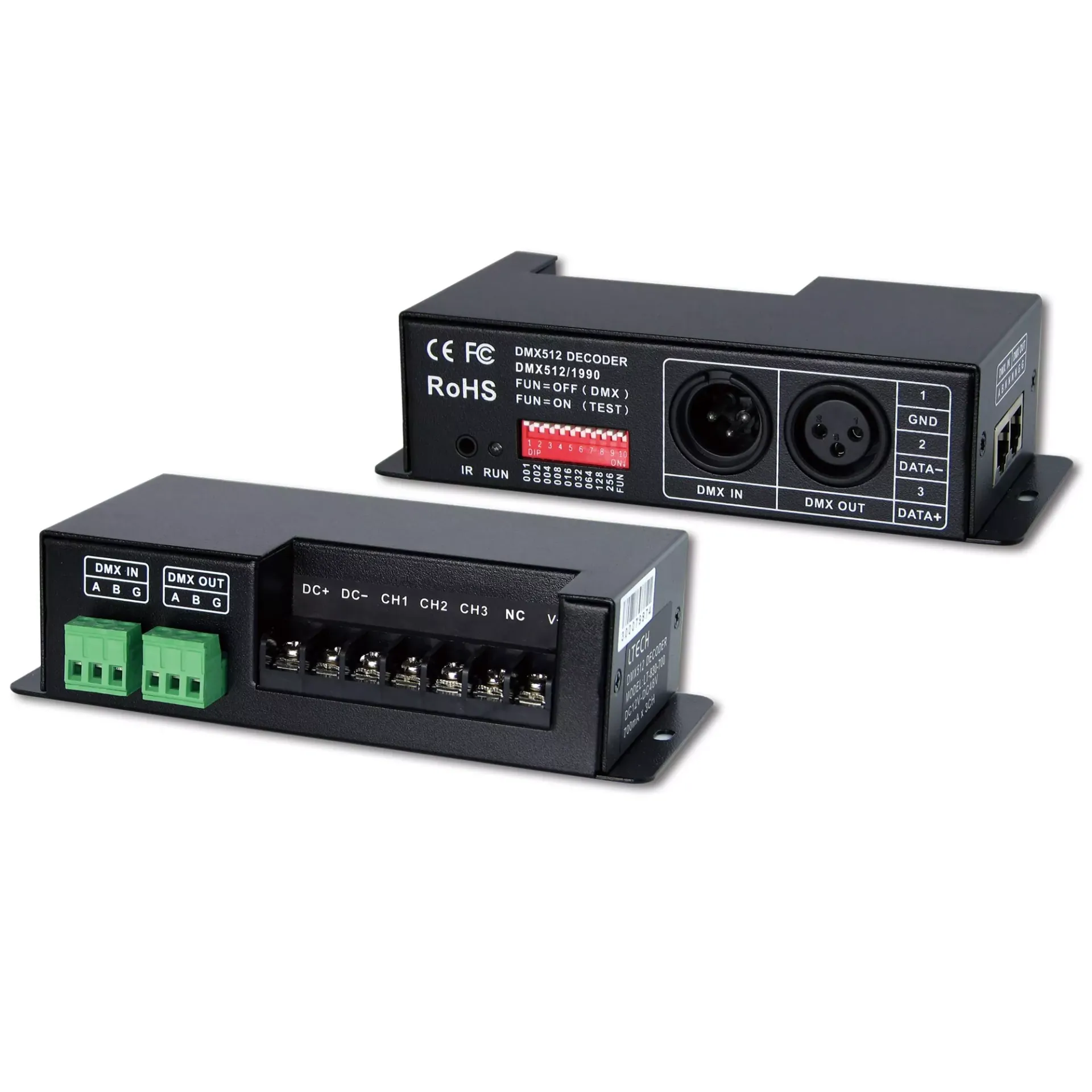 LTECH LED Controller DMX 3x900mA - LT-830-900
